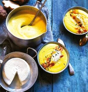 Gourmand 527 PURÉE DE TOPINAMBOUR AU BROCCIU