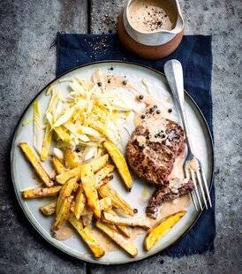 Gourmand 528 HACHÉ DE BICHE SAUCE AU POIVRE