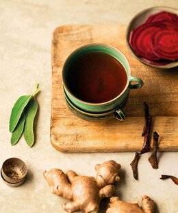 Gourmand 528 TISANE BETTERAVE, POMME, SAUGE ET GINGEMBRE