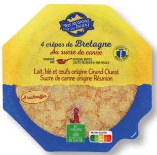 Gourmand 529 Les crêpes 100 % d'origine Bretagne