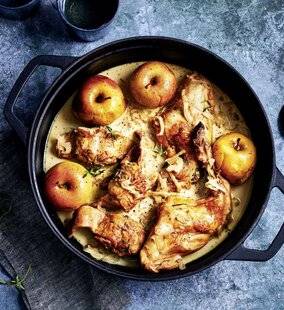 Gourmand 529 LAPIN MIJOTÉ AUX POMMES ET AU CIDRE