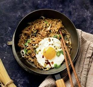 Gourmand 529 NOUILLES DE RIZ COMPLET SAUTÉES EXPRESS