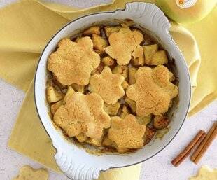 Gourmand 529 COBBLER AUX POMMES ET CANNELLE