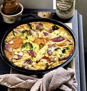 Gourmand 529 OMELETTE ÉPAISSE AUX LÉGUMES