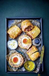 Gourmand 529 ŒUF À L'ÉCOSSAISE AU SAUMON