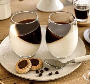 Gourmand 529 PANNACOTTA AU CAFÉ ET AU YAOURT NATURE