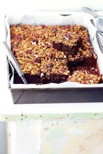 Gourmand 529 Brownie chocolat, noix de pécan et granola