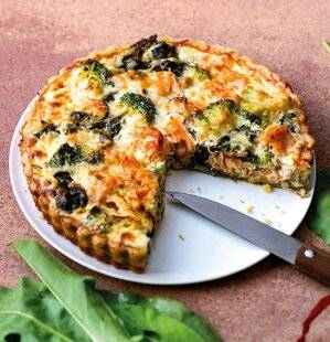 Gourmand 530 QUICHE SAUMON, BROCOLI ET OSEILLE