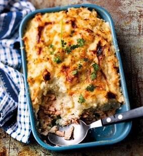 Gourmand 530 PARMENTIER DE CHOU-FLEUR AU SAUMON