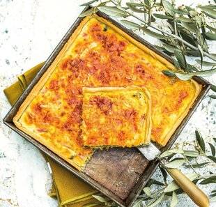 Gourmand 530 TARTE ASPERGE-BACON