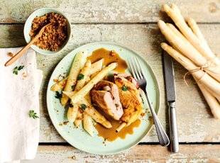 Gourmand 530 SUPRÊME DE POULET FARCI AUX ASPERGES