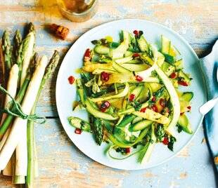 Gourmand 530 CRU ET CUIT D'ASPERGES VERTES ET BLANCHES