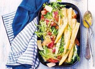 Gourmand 530 SALADE D'ASPERGES FAÇON CÉSAR