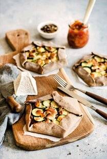 Gourmand 531 TARTELETTE RUSTIQUE AU CHUTNEY DE TOMATE