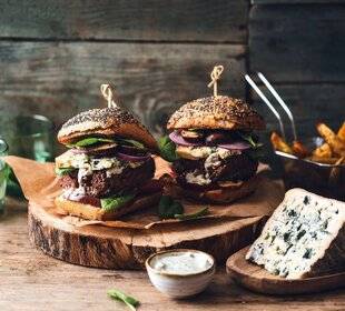 Gourmand 531 BURGER AU BLEU D'AUVERGNE