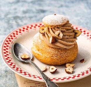 Gourmand 531 CHOUX AU PRALINÉ ET AUX NOISETTES