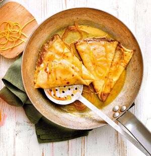 Gourmand 531 CRÊPES SUZETTE À L'ORANGE