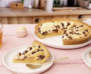 Gourmand 532 TARTE AUX POIRES ET AU CHOCOLAT