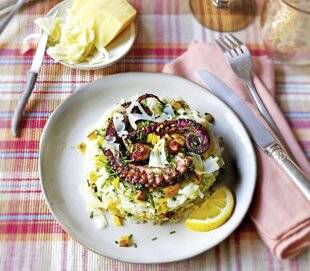 Gourmand 532 RISOTTO AU POULPE ET À L'ABONDANCE
