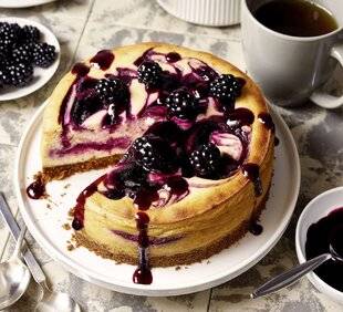 Gourmand 532 Cheese-cake aux mûres