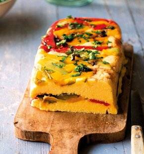Gourmand 533 TERRINE DE POLENTA AUX POIVRONS