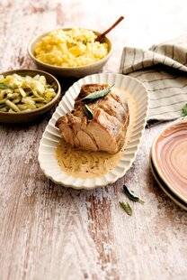 Gourmand 533 RÔTI DE VEAU MIJOTÉ AU VIN BLANC