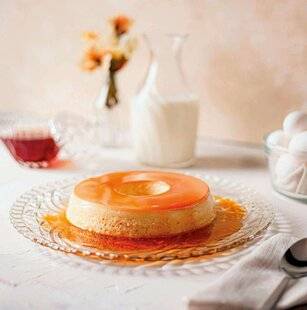 Gourmand 533 Flan à l'orange, caramel à la cannelle