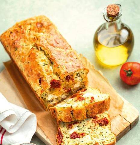 Gourmand 534 CAKE AUX TOMATES CONFITES ET À LA FETA