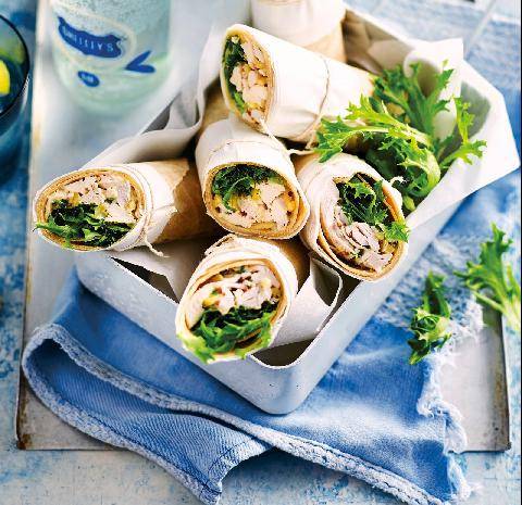 Gourmand 534 WRAP AU POULET ET À L’ANANAS