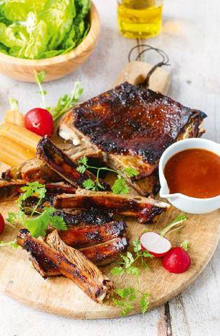 Gourmand 535 RIBS D’AGNEAU CARAMÉLISÉS À LA SAUCE BBQ