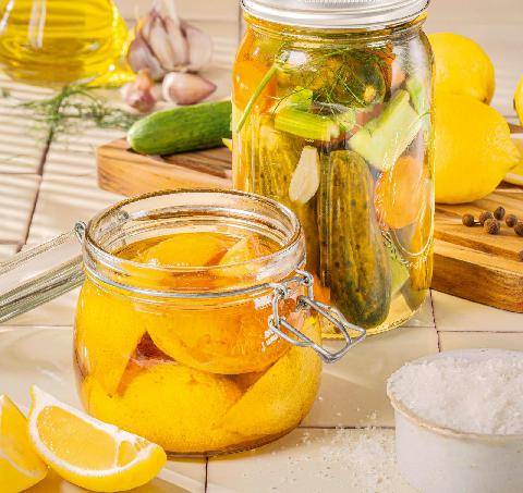Gourmand 535 CITRONS CONFITS ET PICKLES DE LÉGUMES