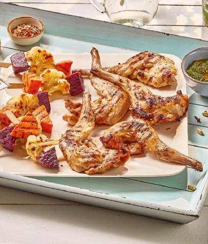 Gourmand 535 BARBECUE DE GIGOLETTES DE LAPIN