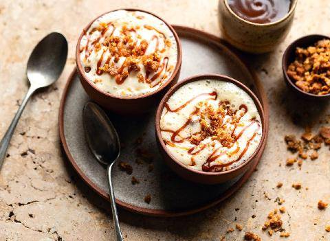 Gourmand 535 CRÈME BRÛLÉE MOUSSEUSE AU CARAMEL BEURRE SALÉ