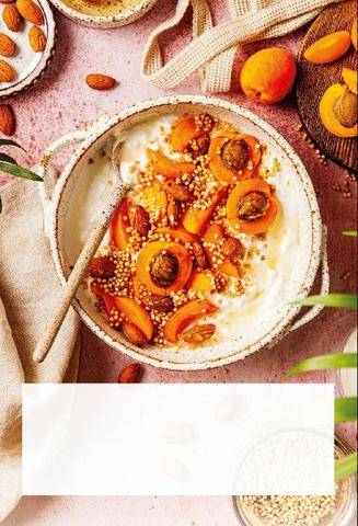 Gourmand 535 Skyr aux abricots, au quinoa soufflé et miel