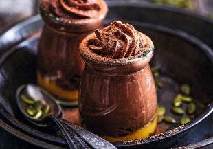 Hors Série 26 Crème chocolat avocat & purée de mangue