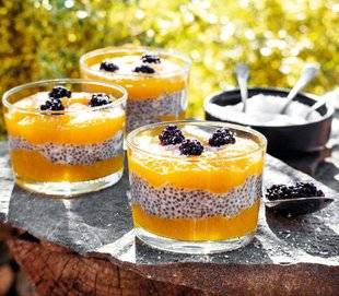 Hors Série 26 Verrines mango-chia