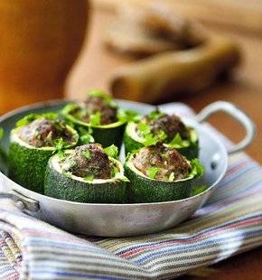 Hors Série 26 Courgettes farcies de bœuf… à la coriandre