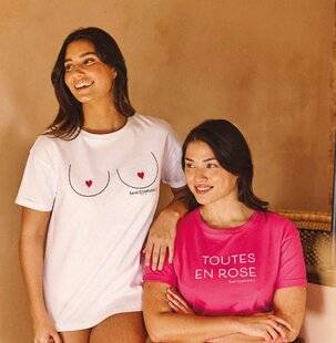 Hors Série 55 EN T-SHIRT ROSE, SANS COMPLEXE !