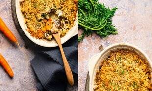 Hors Série 59 CRUMBLE DE SARDINE AUX POMMES DE TERRE ET AUX CAROTTES