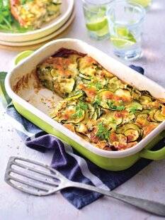Hors Série 59 CLAFOUTIS AUX COURGETTES, AUX ÉPINARDS ET À LA FETA*