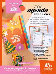 Hors Série 60 MON AGENDA VITAMINÉ 2026