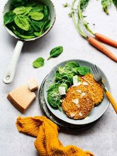 Hors Série 61 GALETTES QUINOA, CAROTTE ET PATATE DOUCE