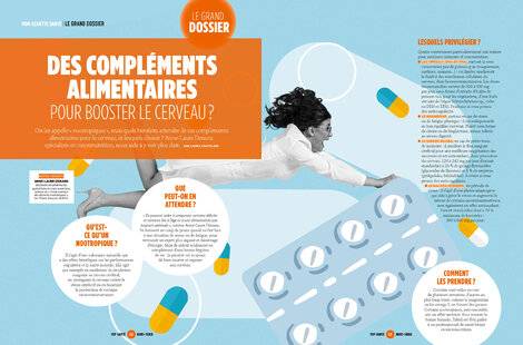 Hors Série 62 DES COMPLÉMENTS ALIMENTAIRES POUR BOOSTER LE CERVEAU ?