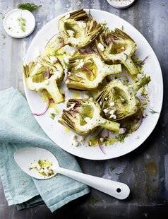 Hors Série 64 ARTICHAUTS RÔTIS À L'ANETH ET À LA FETA