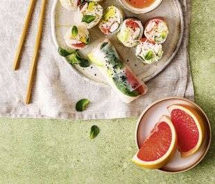 Hors Série 64 ROULEAUX DE PRINTEMPS AU POMELO DE CORSE