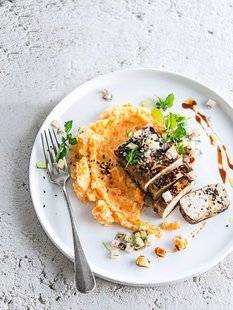 Vital Food 20 TOFU DORÉ PURÉE SALSIFIS CAROTTES