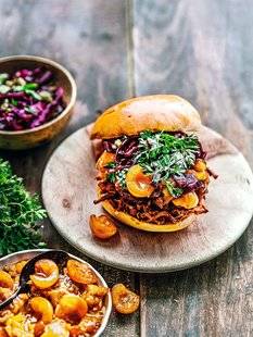 Vital Food 20 Burgers au pulled pork Aux mirabelles