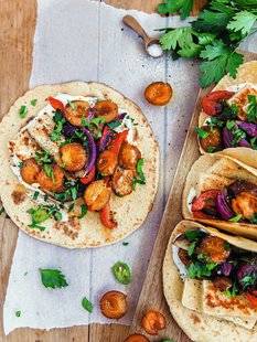 Vital Food 20 Tacos Végétariens Aux mirabelles