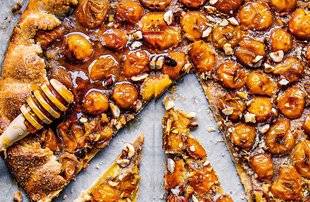 Vital Food 20 Tarte Rustique Aux mirabelles et aux Noisettes