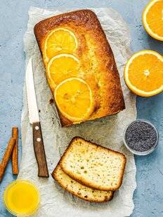 Vital Food 41 Cake pavot orange